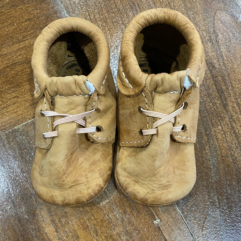 Freshly picked size 4 moccasins